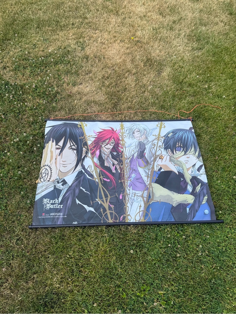 Black Butler Anime Expo Wall Scroll Tapestry GE Animation Kuroshitsuji 36x48